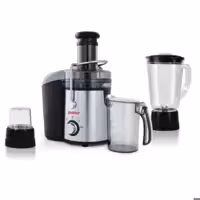 آبمیوه گیری سه کاره پلار همراه با مخلوط کن و آسیاب 