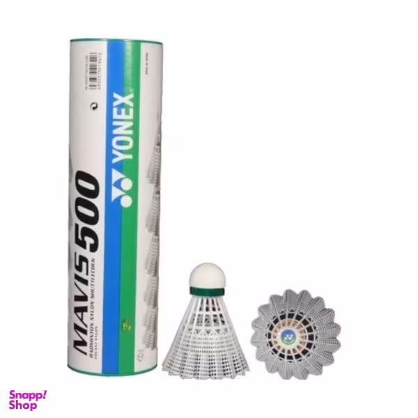 توپ بدمینتون مدل 500 بسته 6 عددی سایز 1.5