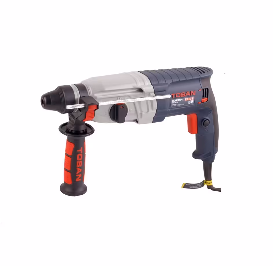 دریل بتن کن 2 کیلویی گیربکس فلزی توسن سری پلاس مدل 8022H