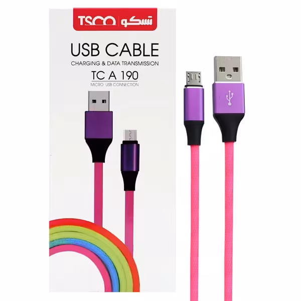 کابل میکرو یو اس بی TSCO مدل TC-A190