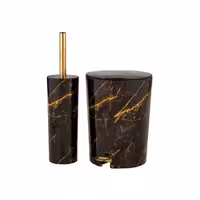 سطل و فرچه لیمون طرح ماربل