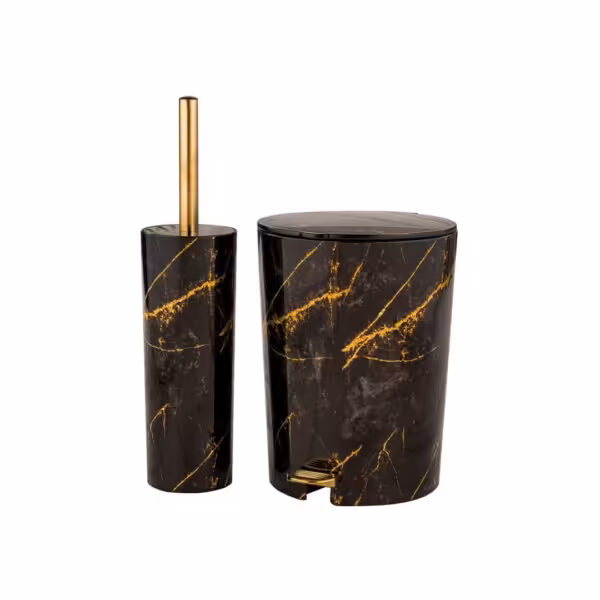 سطل و فرچه لیمون طرح ماربل