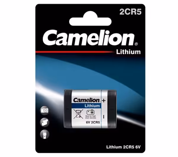باتری لیتیومی کملیون مدل 2CR5 بسته 1 عددی