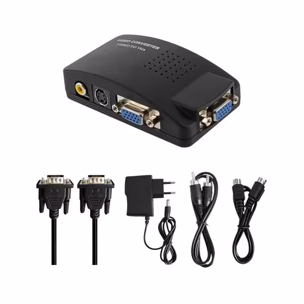 تبدیل آداپتور دار AV به VGA