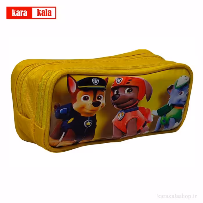 جامدادی سه زیپ طرح سگهای نگهبان کد JM 58