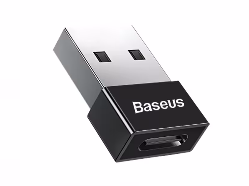 مبدل یو اس بی به تایپ سی بیسوس Baseus USB to Type-C Adapter