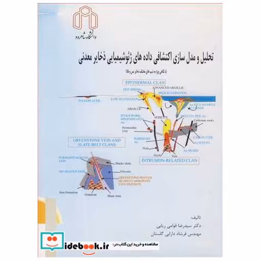کتاب تحلیل و مدل سازی اکتشافی داده های ژئوشیمیایی ذخایرمعدنی اثر دکترسیدرضا قوامی ریابی-مهندس فرشاد دارابی گلستان