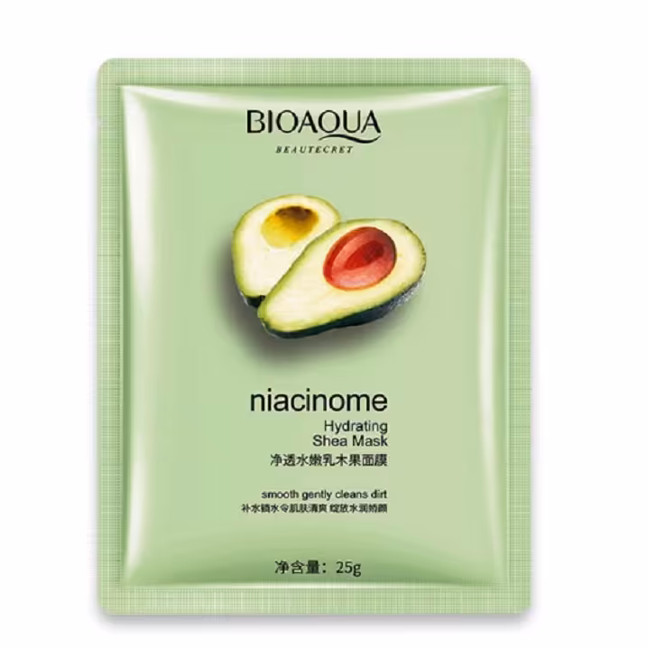 ماسک صورت بایوآکوا مدل آووکادو - وزن 25 گرم