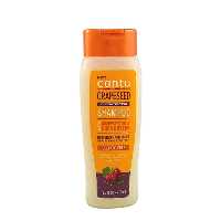 شامپو تقویت کننده و نرم کننده بدون سولفات کانتو موهای فر Cantu Grapeseed Oil Strengthening Conditioner Sulfate Free Shampoo