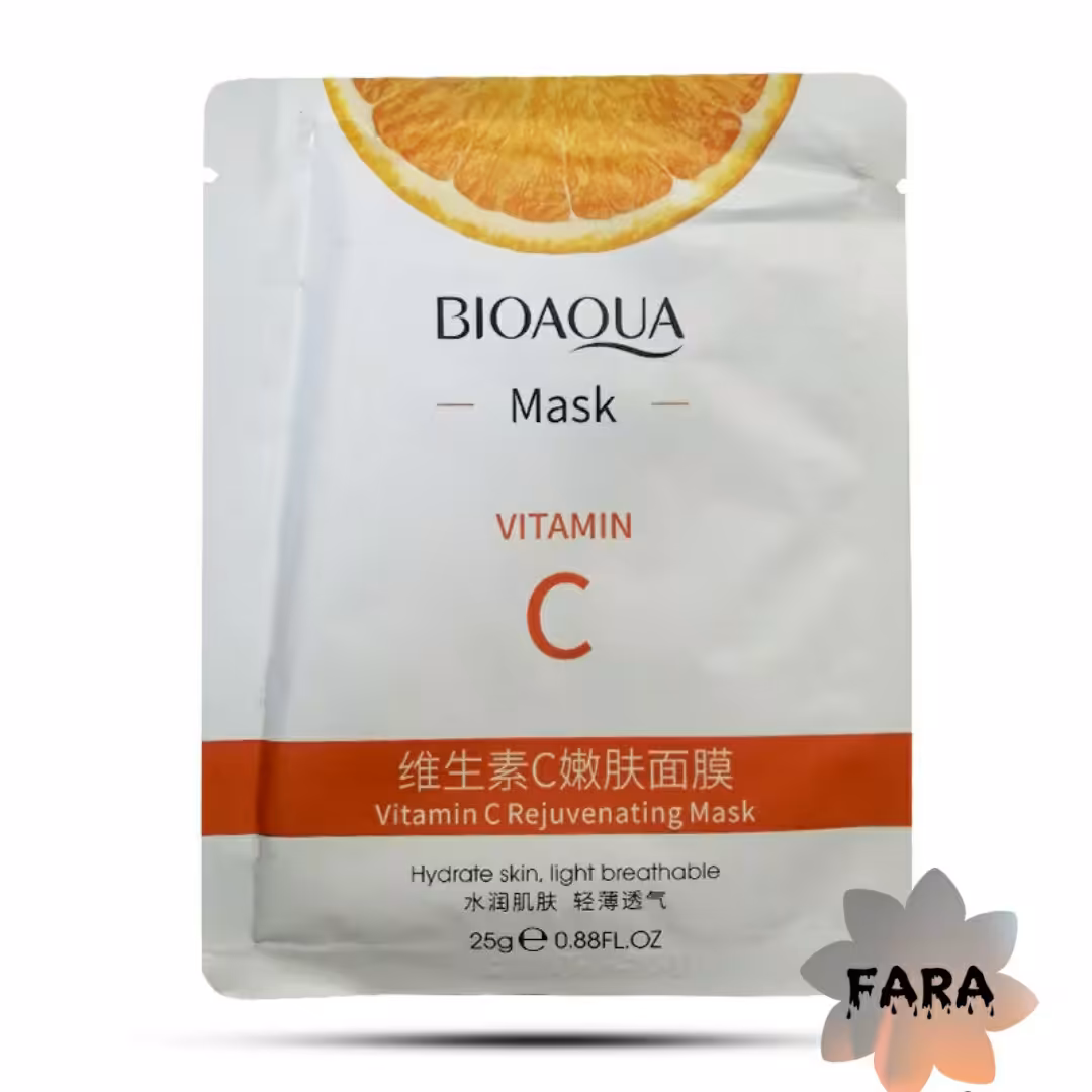 ماسک ورقه ای ویتامین سی بیوآکوآ