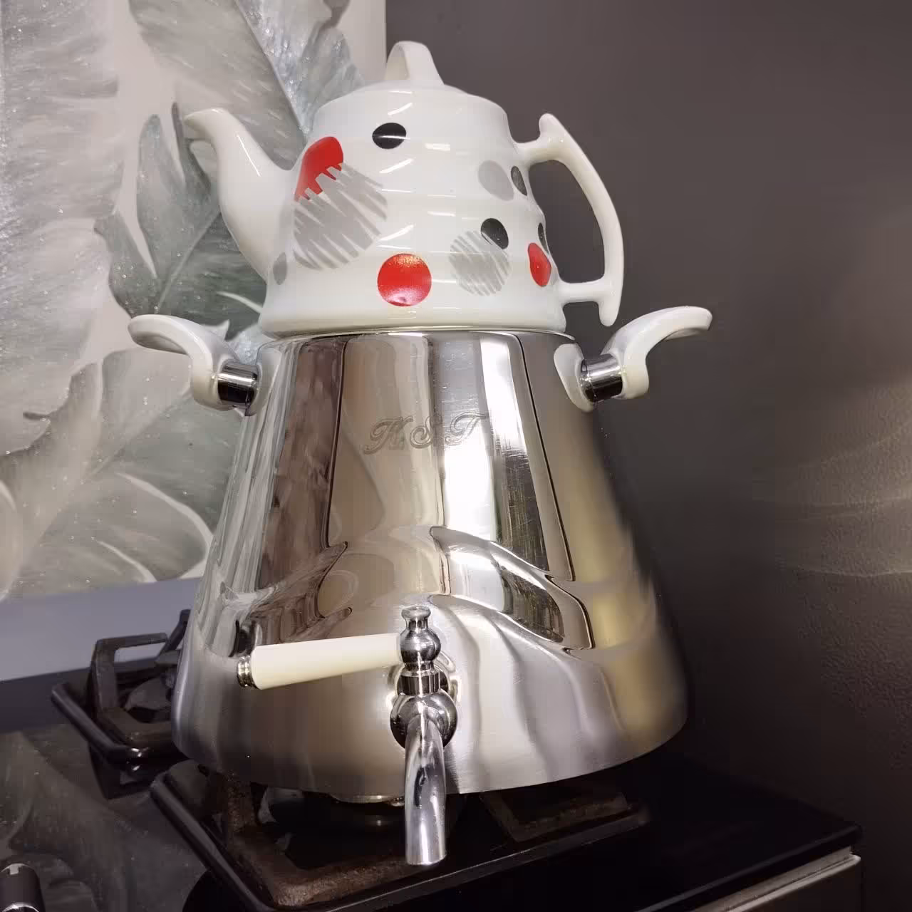 کتری و قوری استیل قوری چینی درجه یک ارسال رایگان فروش ویژه