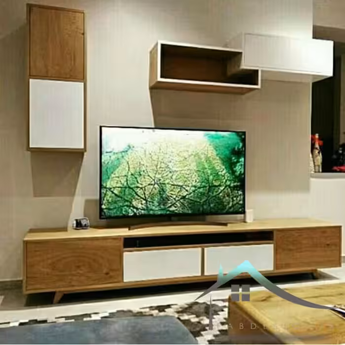 میز تلویزیون کتاب خانه ای (تی وی وال)