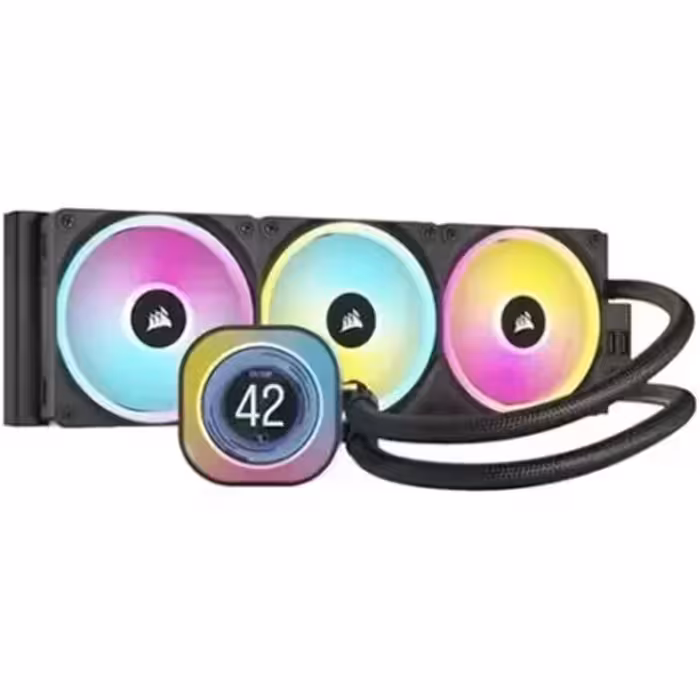 خنک کننده مایع پردازنده کورسیر مدل iCUE LINK H150i LCD