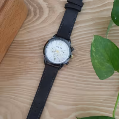 ساعت مچی مردانه والار بند چرم WALAR