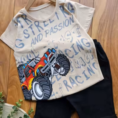 تیشرت وشلوارک پسرانه آفرود