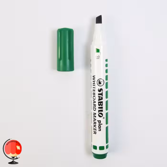 ماژیک وایت برد سبز نوک تخت استابیلو