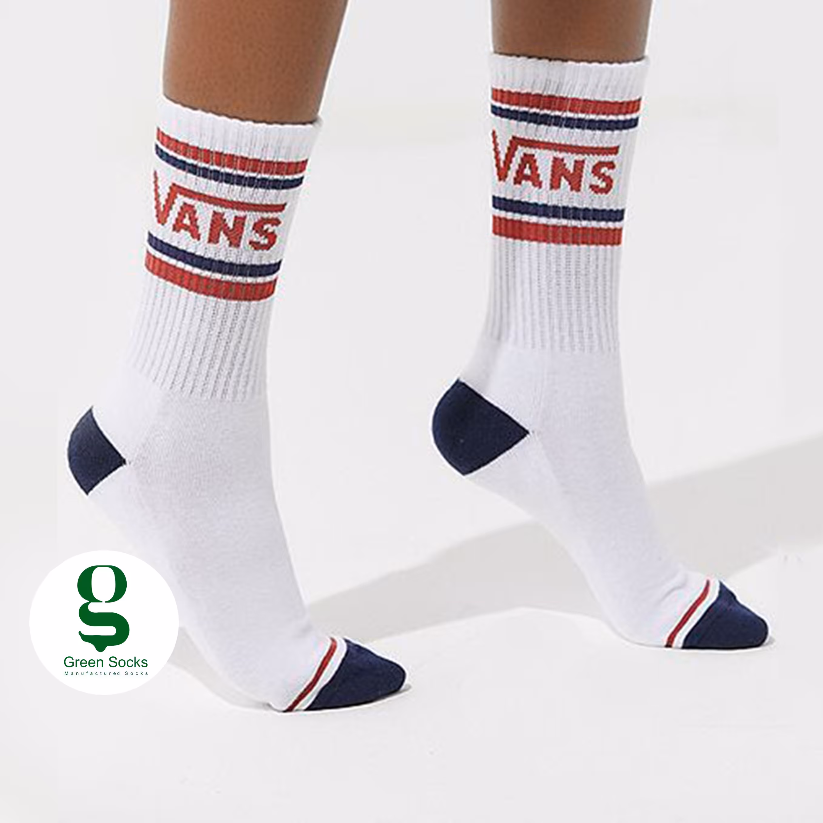 جوراب ساق بلند طرح Vans 