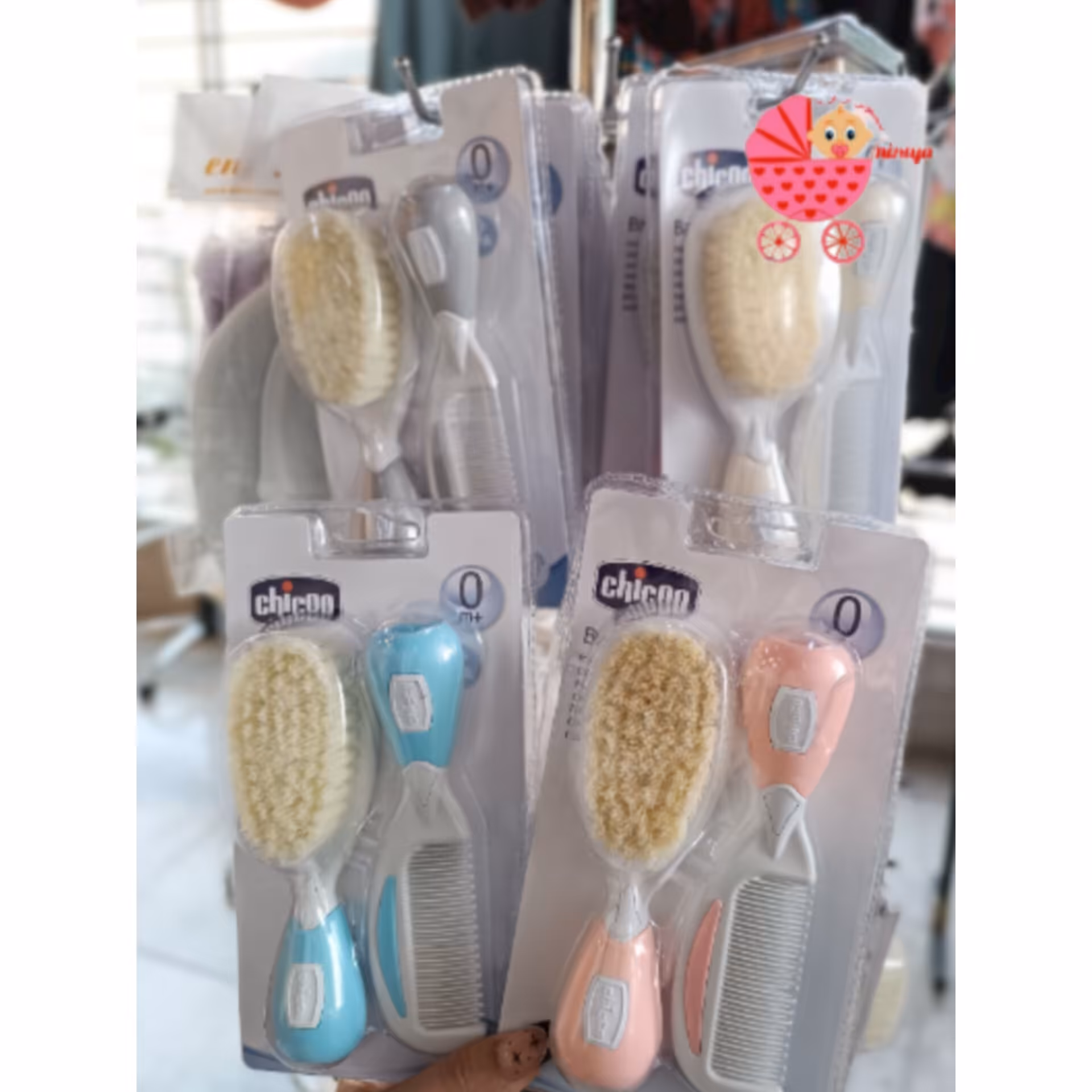 سیسمونی نوزاد شانه برس چیکو(شارژ مجدد)