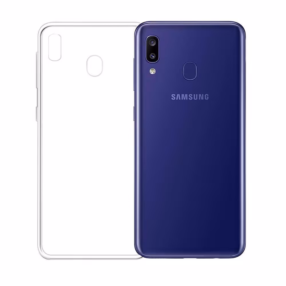 قاب گوشی سامسونگ Samsung Galaxy M10s مدل ژله ای شفاف