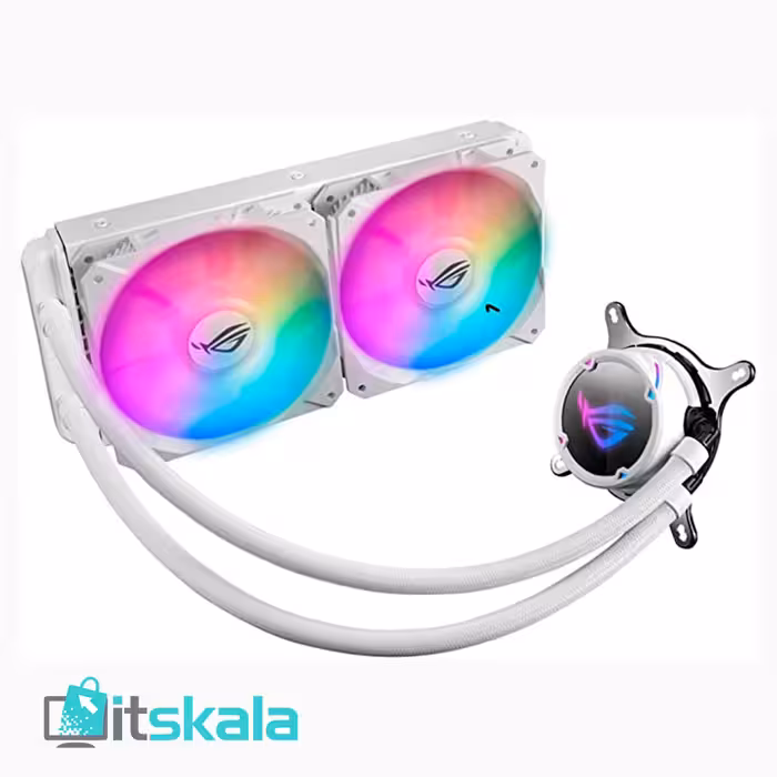 قیمت و خرید فن خنک کننده پردازنده ایسوس مدل ROG LC240 ARGB White | ITSKALA