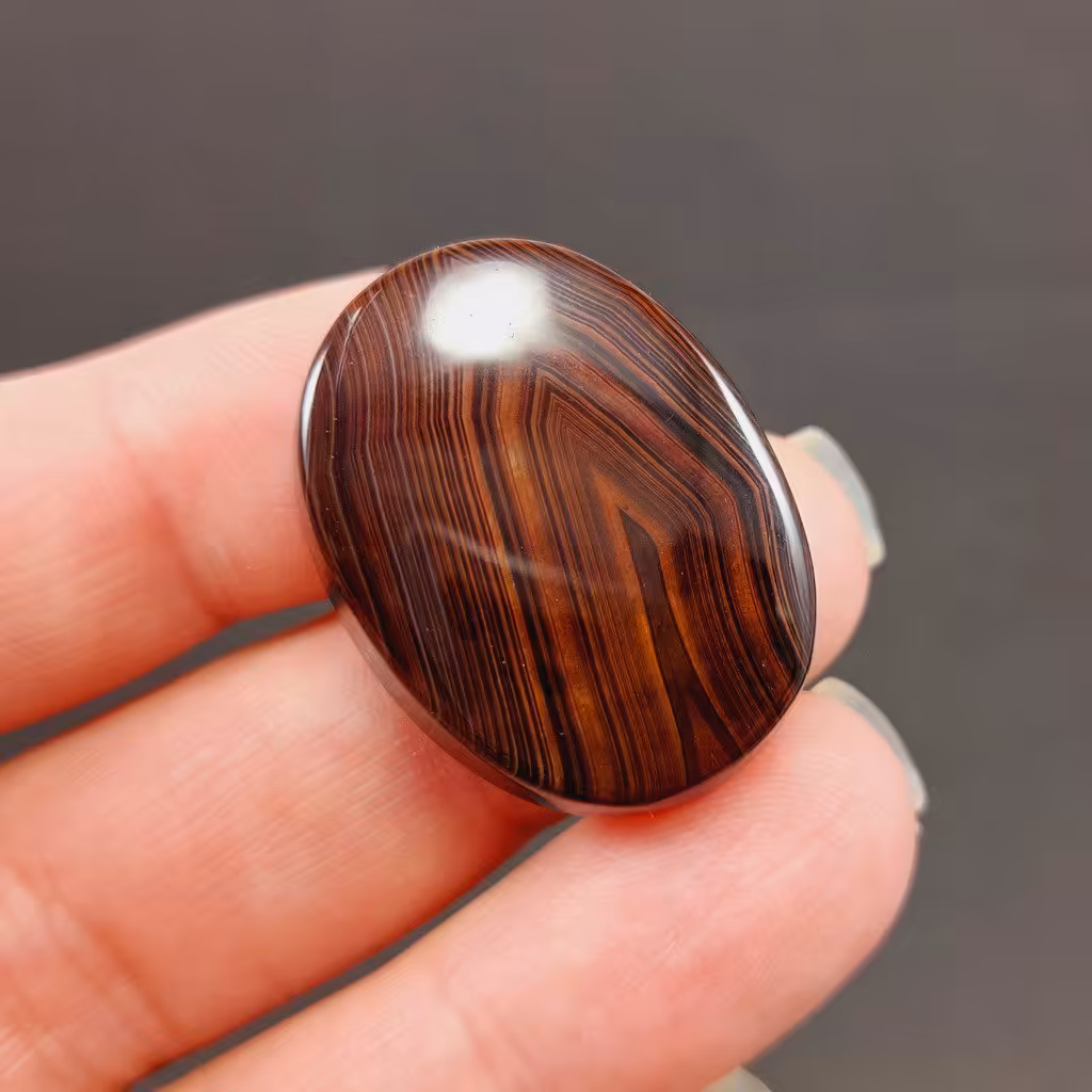 نگین عقیق جاسپر خراسانی کد: M 1048