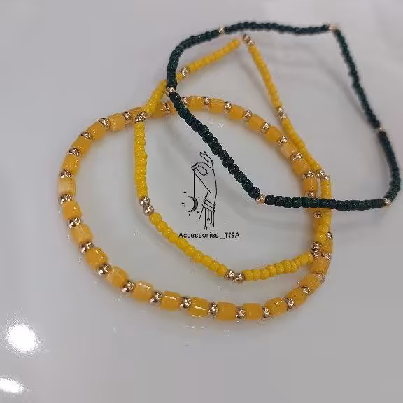 دستبند دوستی مهره ای