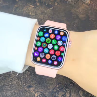 ساعت هوشمند مدل دبلیو اس کد 19 دارای 5 عدد بند و صفحه آمولد