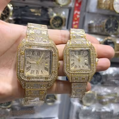 ساعت کارتیر ست فول نگین ساعت فول نگین