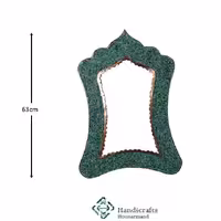 آینه چهار گوش سایز 5 فیروزه کوب