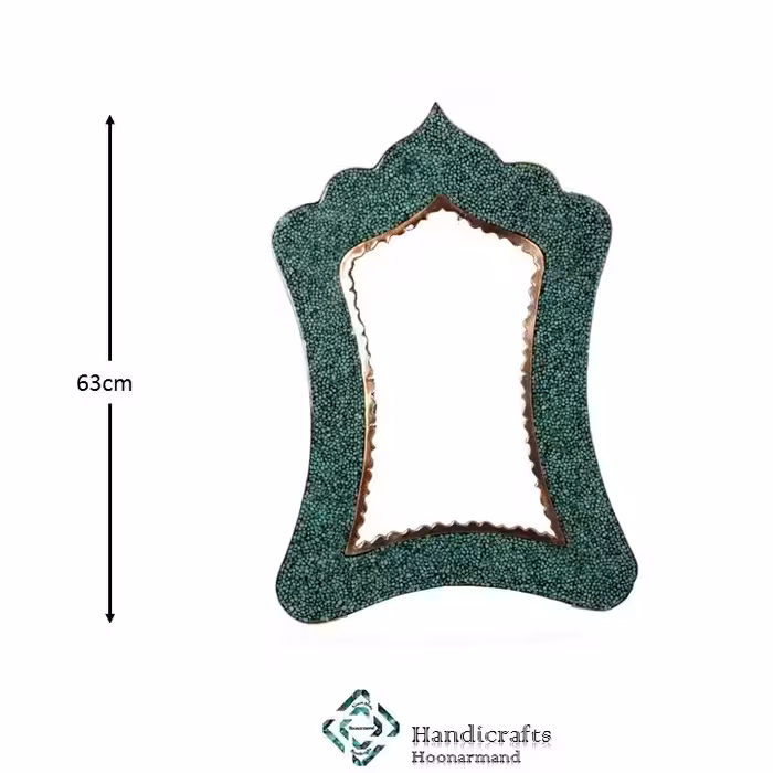 آینه چهار گوش سایز 5 فیروزه کوب