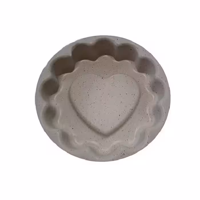 قالب کیک کته و ته چین مدل شارلوت گرد کف قلبی گرانیتی

