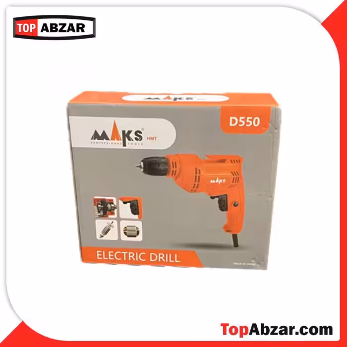 دریل 10 اتومات مکس مدل D550 با گارانتی(ارسال توسط تیپاکس و پس کرایه است)
