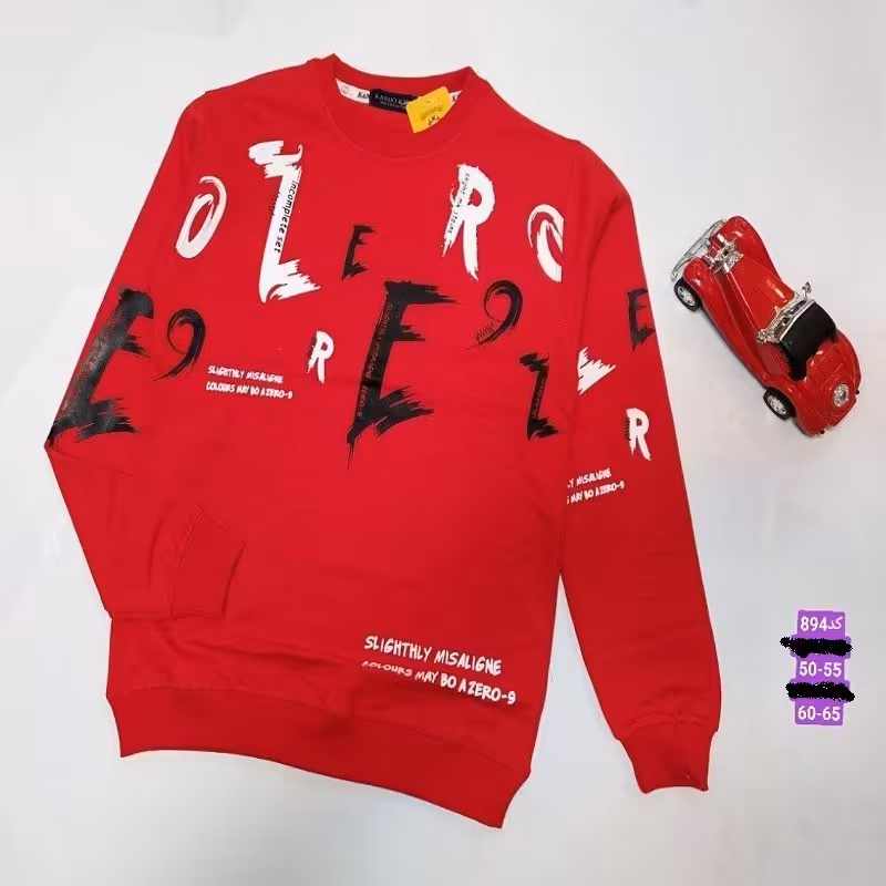 تک بلوز پسرانه-سایز 50 تا 65-جنس پنبه لاکرادار-تضمین کیفیت