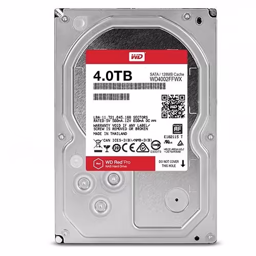 Western Digital Red Pro WD4002FFWX Internal Hard Drive - 4TB