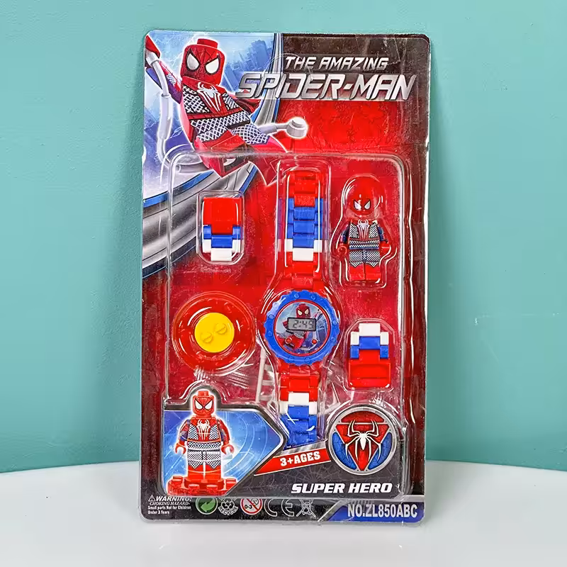 ساعت مچی لگو مدل اسپایدرمن کد ZL850ABC