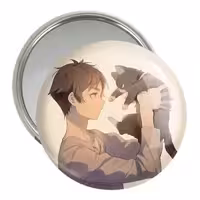 آینه جیبی خندالو مدل ارن یگر انیمه اتک آن تایتان Attack on Titan کد 18598