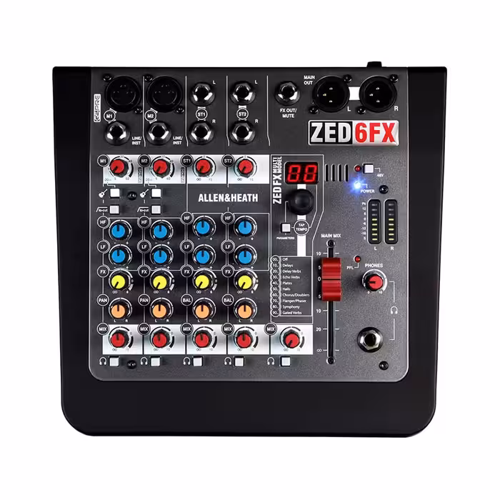 میکسر صدا Allen &amp; Heath ZED-6FX