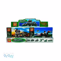 پک لگو ناو جنگی 6 طرح متفاوت برند BT آیتم 16-5011 تک و عمده