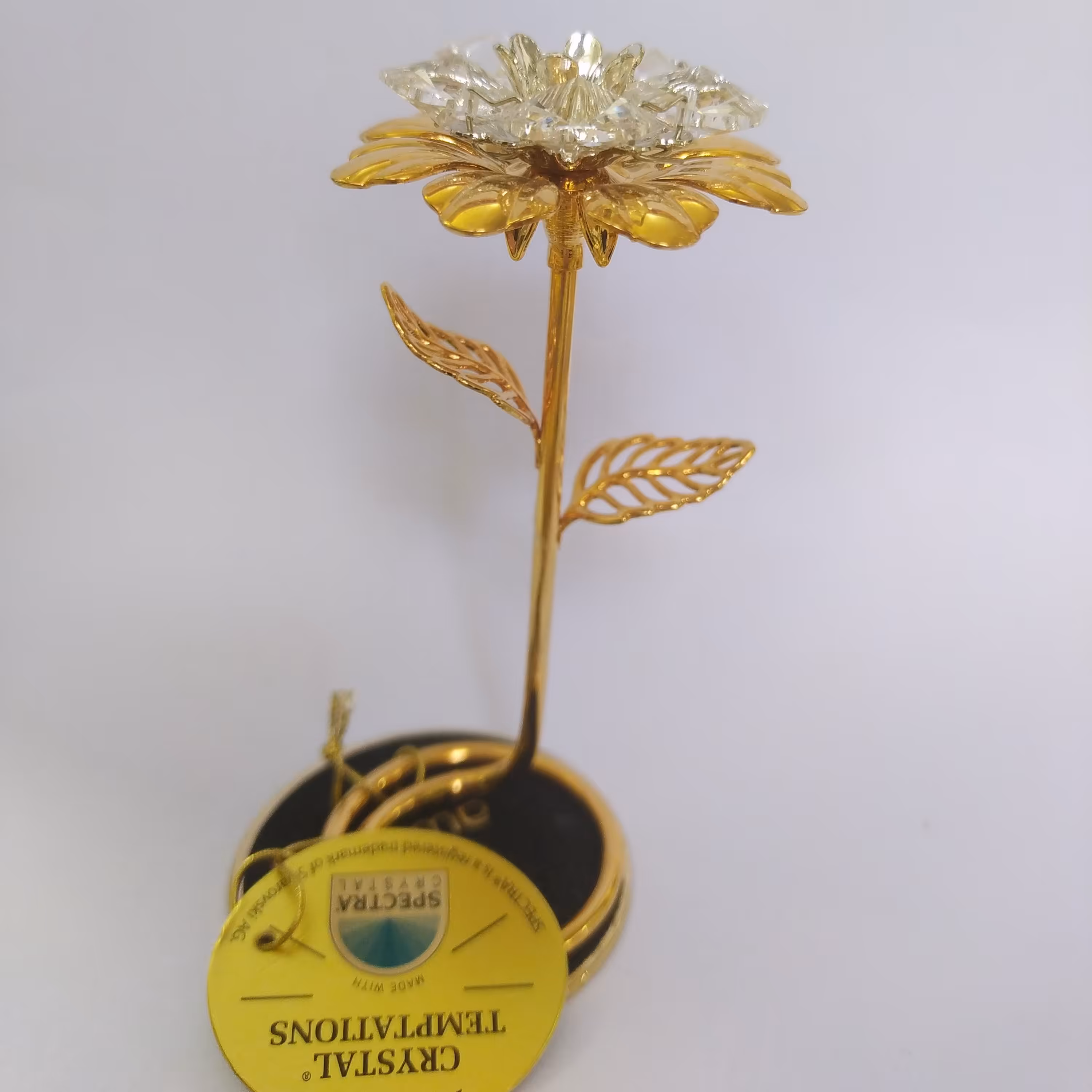 شاخه گل روکش طلا