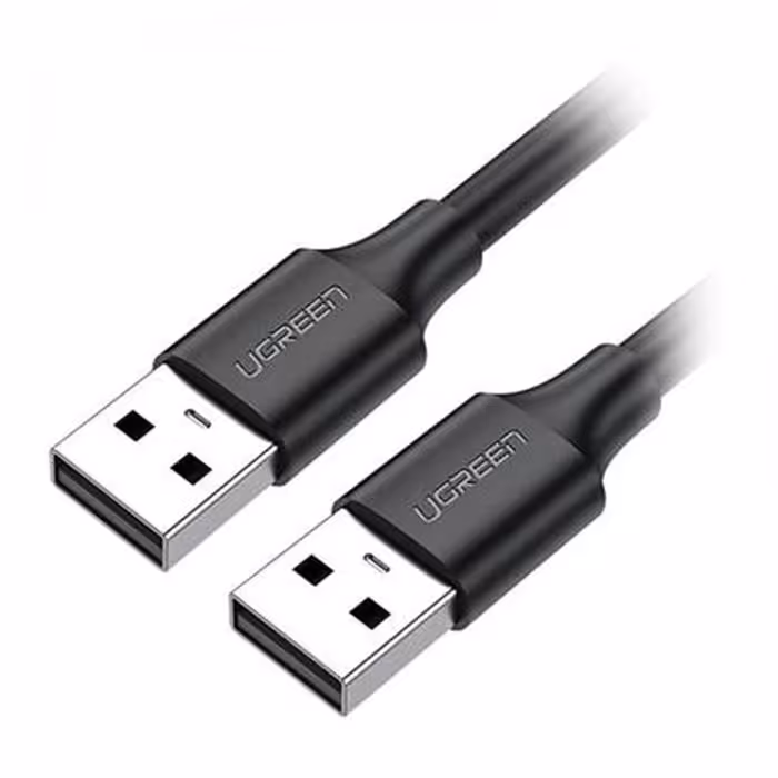 کابل تبدیل 1.5 متری USB2.0 A male به A male cable Gold-plated یوگرین مدل US102