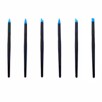 ابزار سفالگری مدل قلم مدل سیلیکونی FABE سایز بزرگ مجموعه 6 عددی