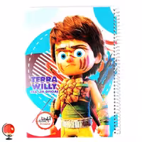 دفتر نقاشی 50 برگ سیمی طرح بچه فضایی برند آپادانا