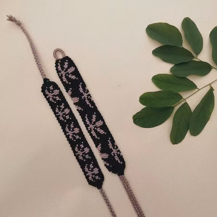 دستبند های نخی باکیفیت و ساخته شده با دست