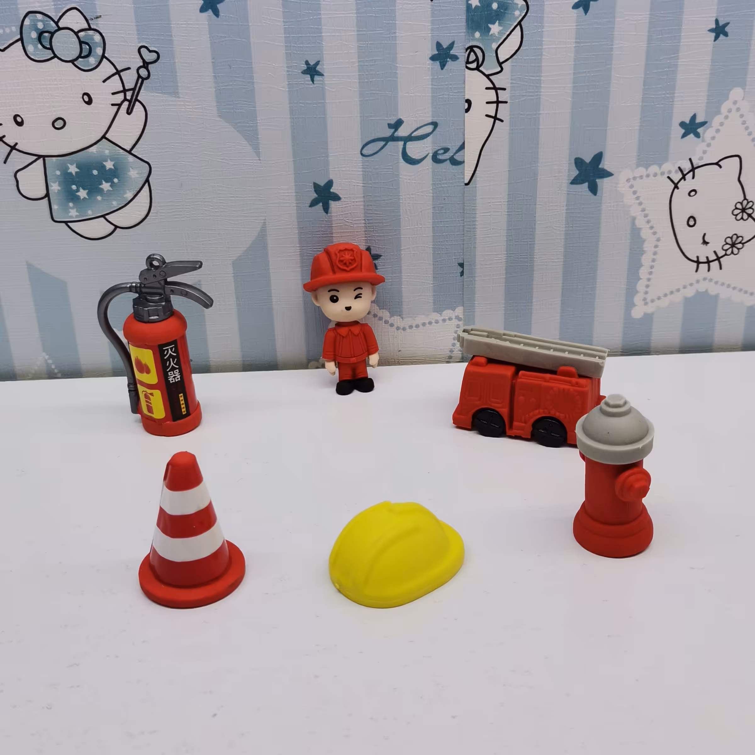 پاک کن فانتزی طرح آتش نشانی