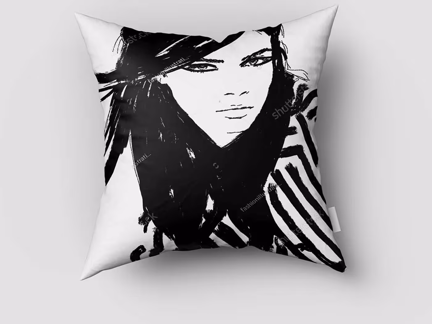 کوسن چاپی طرح انتزاعی CM-8-16