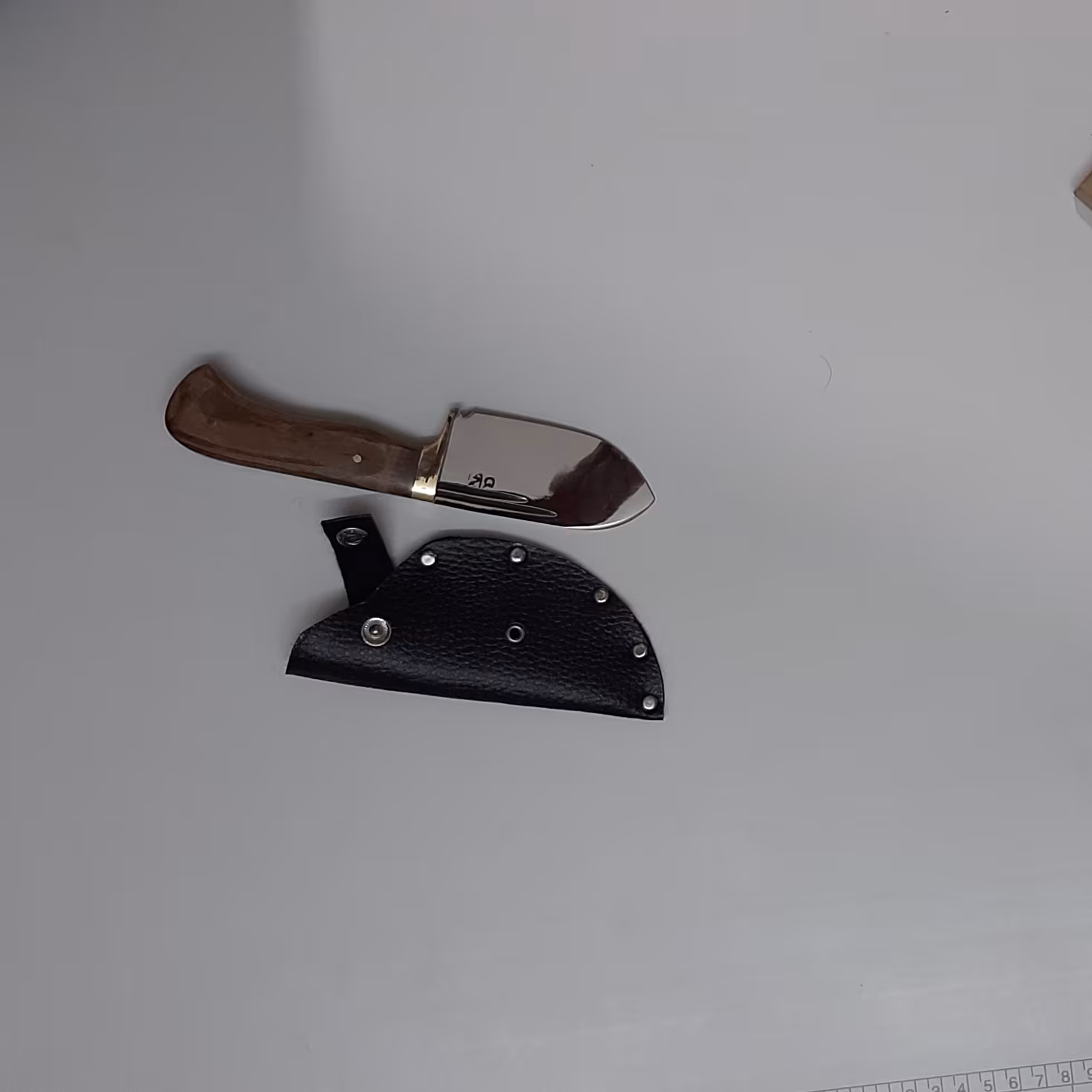 چاقو پوست کنی استیل فولادی ساخت استاد کار محمدی