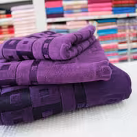 حوله حمامی ماندگار بنفش (634161)