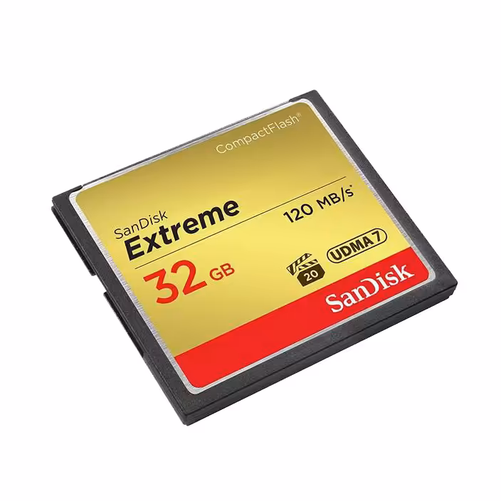 کارت حافظه CF 32GB سن دیسک مدل Extreme 120MB/s