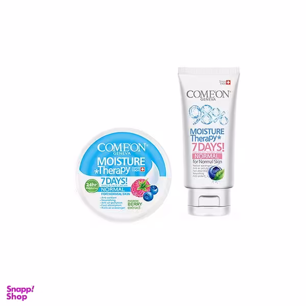 کرم مرطوب کننده کامان (comeon) مدل Normal حجم 240میلی‌لیتر به همراه کرم کامان (comeon) مدل Normal حجم 75 میلی‌لیتر