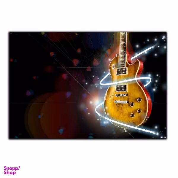 تابلو شاسی بکلیت طرح ساز موسیقی گیتار الکتریک مدل SH-5817